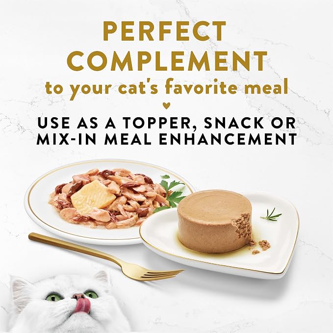 Purina Fancy Feast Lickable Appetizers and Broths Collection Grain Free Wet Cat Food Topper Variety Pack - 12 ct. Box (Pack of 2 Pack)