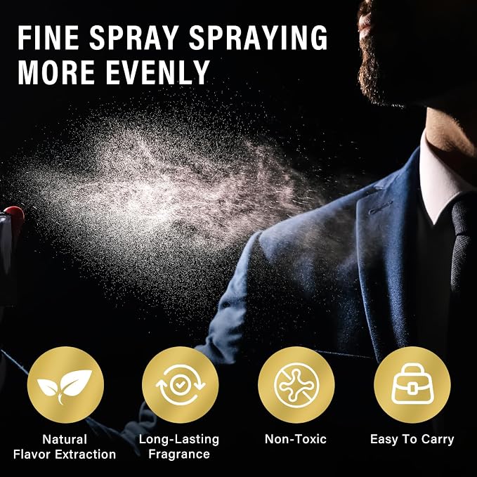 Pheromone Cologne for Men, 50ml Long-Lasting Fragrance Spray with Unique Scent, Unique Scent for Daily Confidence