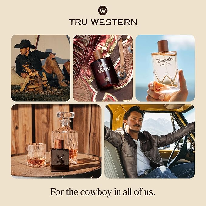 Tru Fragrance Beauty Yellowstone Ride Men's Cologne, 3.4 fl oz (100 ml) - Vibrant, Smokey, Rugged