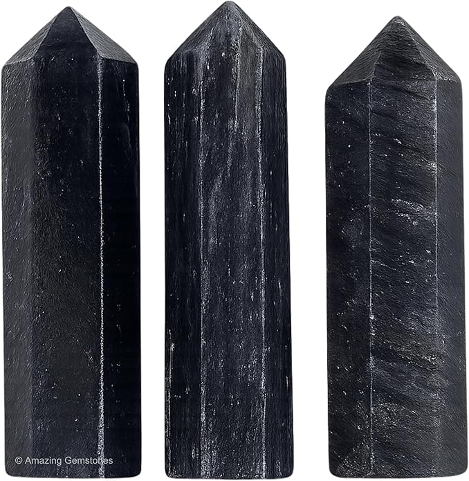 Amazing Gemstone Crystal Points Bulk Healing Crystals & Stones - Premium Single Terminated Healing Wand Point Bulk Crystals for Crafts, Crystal Grid, DIY Work