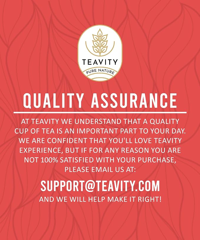 Organic Raspberry Apple Black Tea Pods for Keurig - Naturally Caffeinated Fruit Tea by Teavity (36 Tea Pods)