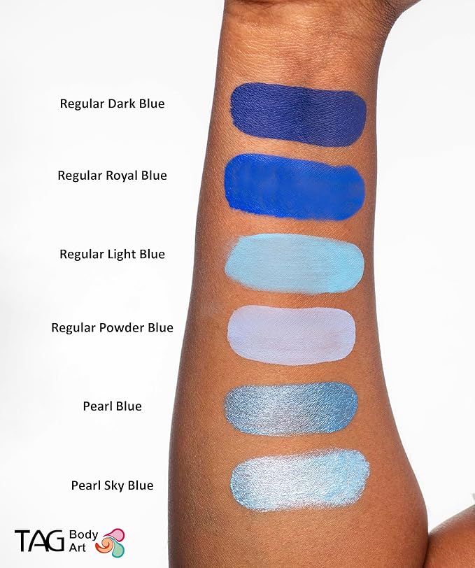 TAG Face and Body Paint - Pearl Blue 32gm