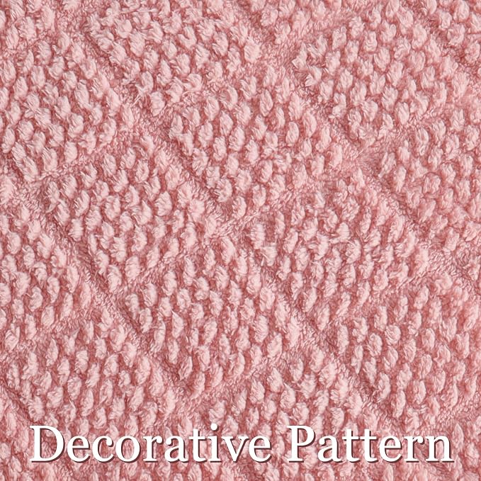 Whale Flotilla Soft Fleece King Size Blanket for Bed, Pink | Jacquard Waffle Blankets for Home Decor, Lightweight and Cozy, All Season Suitable, 90x104 Inch
