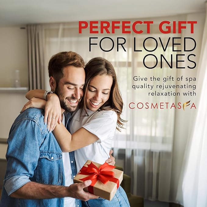 Natural Nourishing Massage Oil with Massage Roller Ball - Therapeutic Citrus & Coconut Massage Oils with Rejuvenating, Hydrating & Aromatic Essential Oils for Dry Skin, Soothes Muscle & Joints 8.8 oz