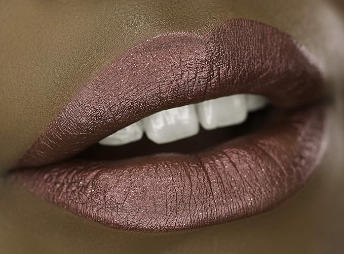 Beauty Bakerie Lip Whip Liquid Lipstick for Women, Waterproof Lip Gloss, Tint, Stain Long Lasting Hydrating Moisturizer, Matte or Metallic, 3.5mL, Royal Tea