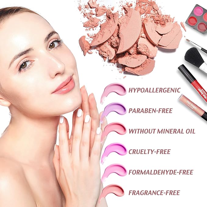 Hot Sugar Girls Makeup Kit for Teenagers, Beginner Makeup Gift Set for Women Full Makeup Kit (Blue)