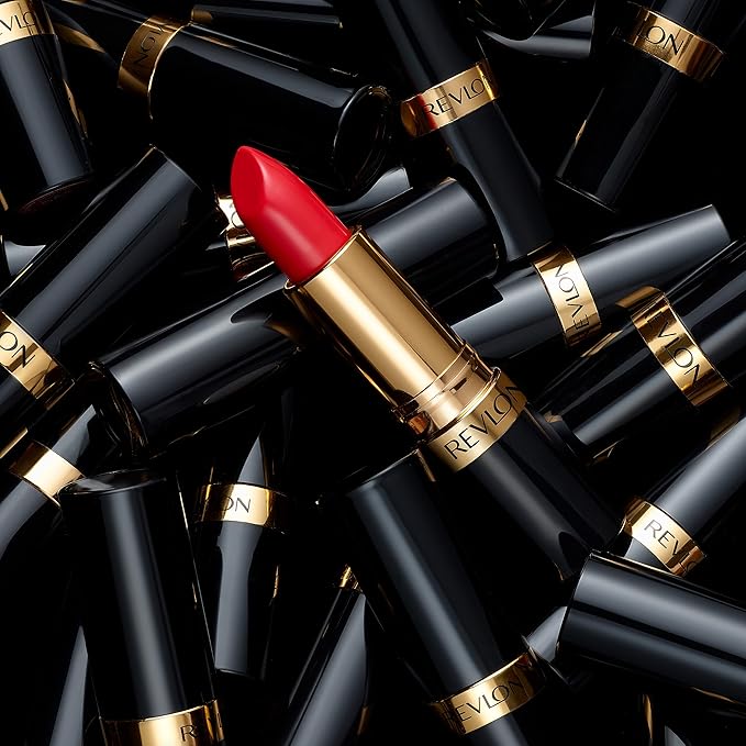 Revlon Super Lustrous Lipstick, Creamy Formula For Soft, Fuller-Looking Lips, Moisturized Feel, 028 Cherry Blossom, 0.15 oz