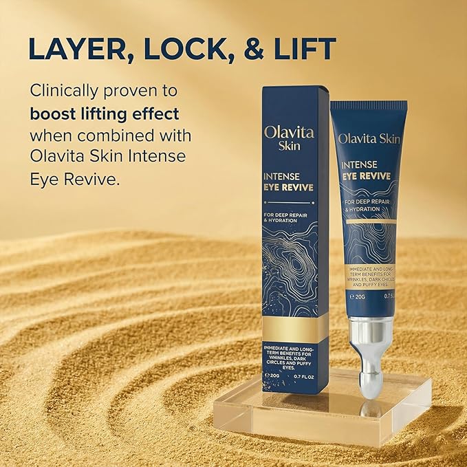 Olavita intense eye revive cream，Eye Repair Cream for Dark Circles & Puffiness，for Women and Men