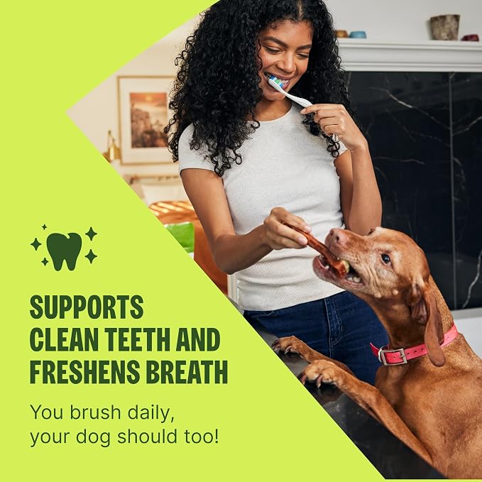 Wellness WHIMZEES Value Pack Natural Dog Dental Treat, Chews, Freshens Breath, Medium Size, 46.6 oz Box, 44 Count