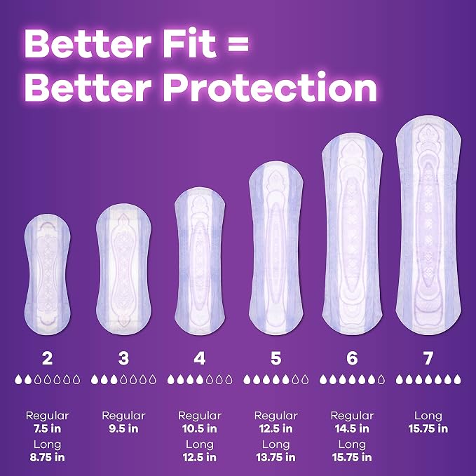 Always Discreet Incontinence Panty Liners for Bladder Leaks, Size 2, Very Light Absorbency, 120 Count (Pack of 2)