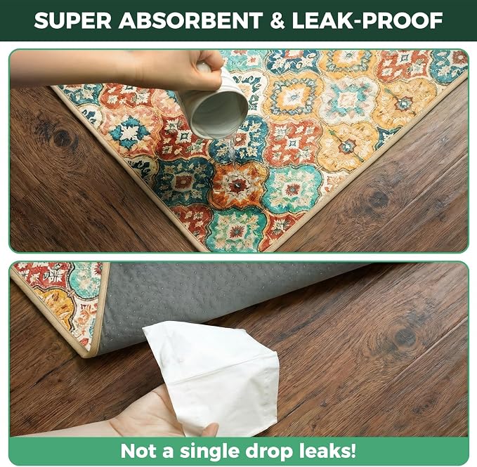 FXW Washable Pee Pads for Dogs, Super Absorbent, 17" x 23", 2 Packs | Machine washable, Non-slip backing