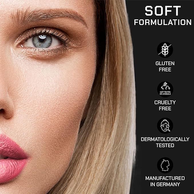Radiant Professional Waterproof Lip Liner Pencil - Long Lasting Lip Liner for Defined Lips - Soft & Creamy Lipliner with Vitamin E - 1.20 gr, (16 PLUM)