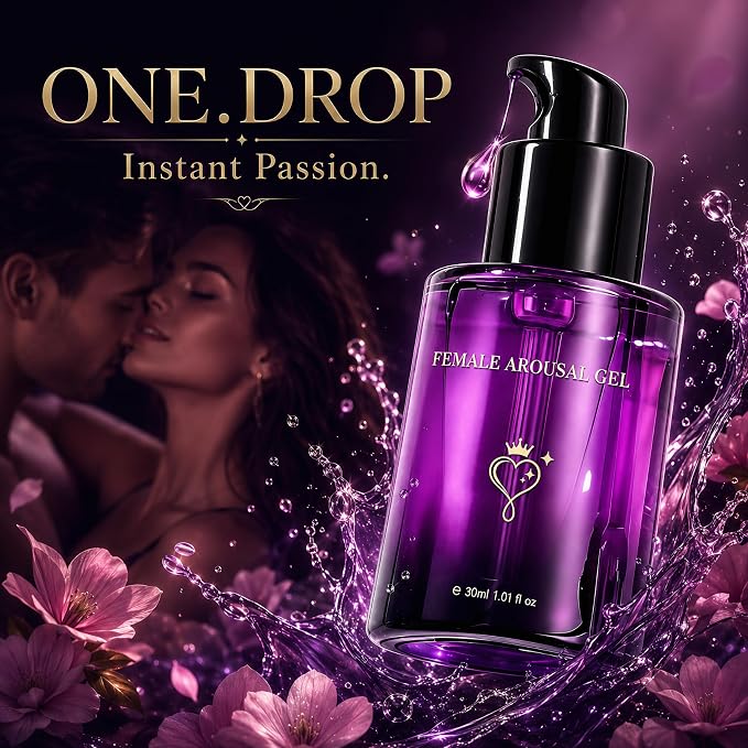 Intense Fast Orgasmic Oil, Female Arousal Oil, Excite Gel for her, Upgraded Gentale Formula, Enhances Intimate Experiences for Women