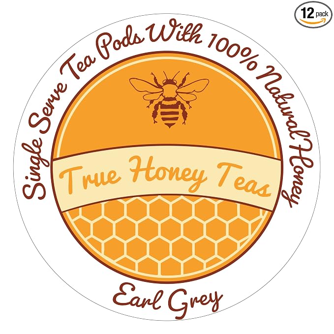 Honey Infused Earl Grey Single Serve Tea (12)