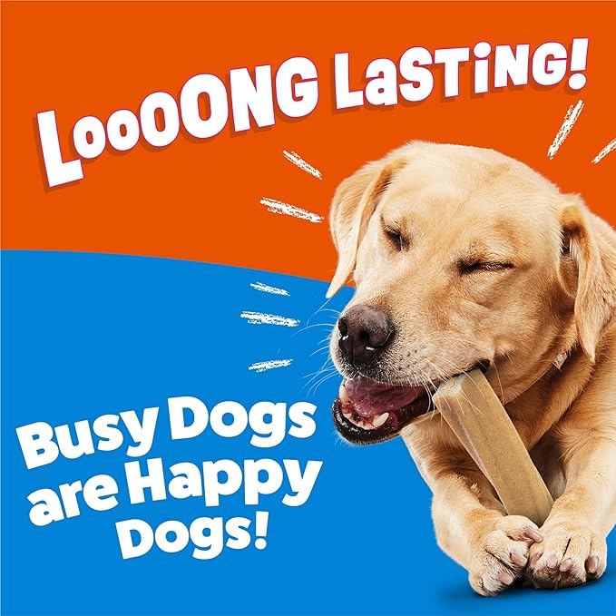 Purina Busy Bone Adult Dog Chew Bone Treats, Peanut Butter - 6 ct. Pouch