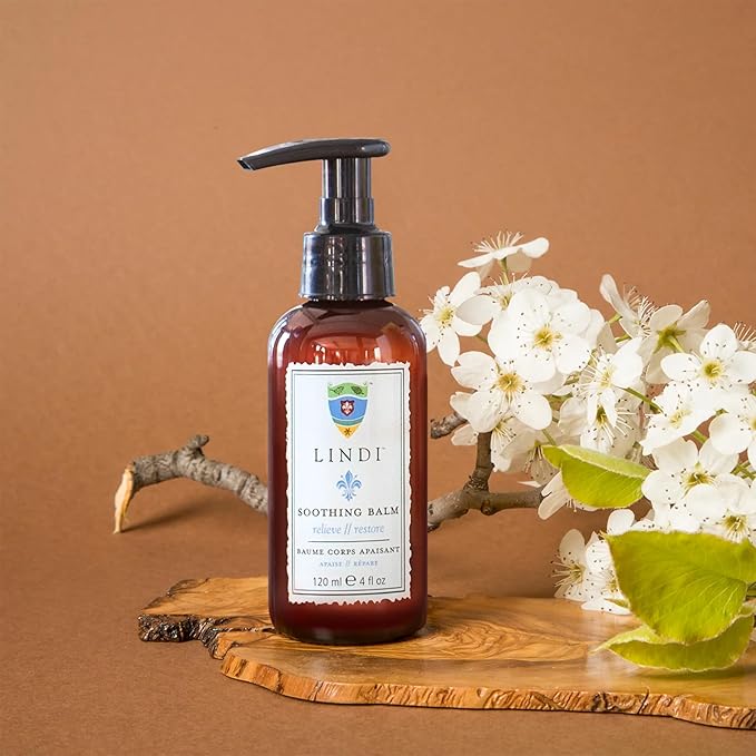 Lindi Skin: Soothing Balm: Rich emollient balm for hands, feet, and extreme dry skin (4 oz.)