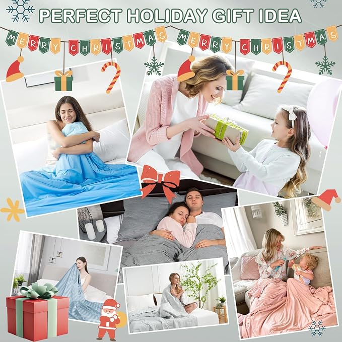 Elegear Arc-Chill 3.0 Cooling Blankets for Hot Sleepers, Throw Size, Beige | Q-Max>0.5 Cooling Fabric, Absorbs Heat to Keep Body Cool, Breathable Summer Blankets for Night Sweats & Menopause, 51"x67"