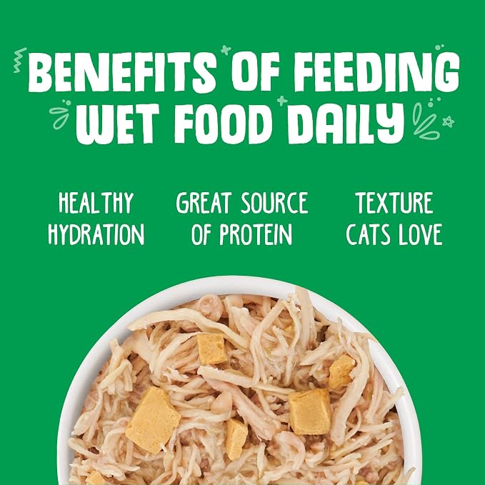 Weruva Classic Cat Food, Green Eggs & Chicken with Chicken Breast & Egg in Pea Soup, 5.5oz Can (Pack of 24)
