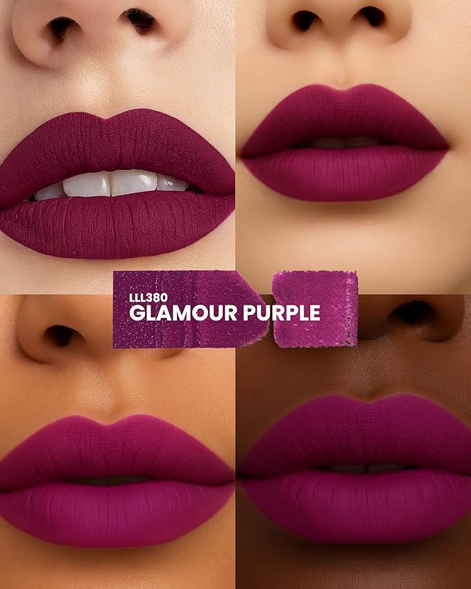 SIIA Cosmetics Change Agent Liquid Lipstick in Glamour Purple