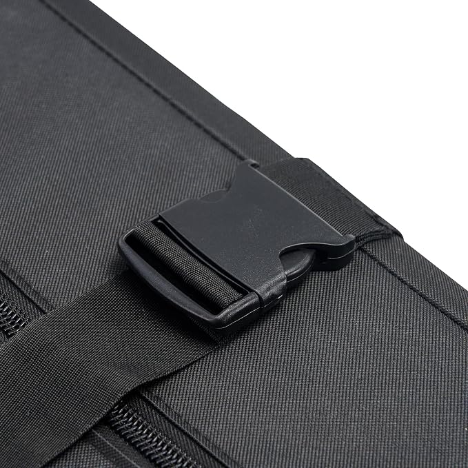 Master Massage Luggage Style Wheeled Massage Table Carrying Case 27” to 32” Width Folding Massage Table- Black
