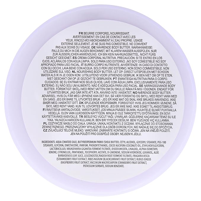 I LOVE Violet Dreams Scented Body Butter - Hydrating Body Butter for Dry Skin - Vitamin E and Aloe Vera - Shea Butter and Coconut Oil - 10.1 oz