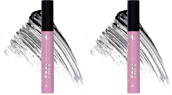 Milani Highly Rated Fan Club Fanning Mascara - Volumizing & Lengthening Lash Makeup for Lifted, Curled Lashes - 24-Hour Smudge-Proof Formula - Vegan & Cruelty-Free, Made in Italy, Black (Pack of 2)