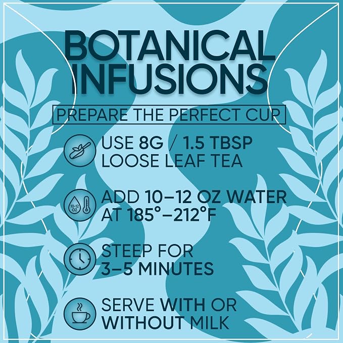 Organic English Breakfast Loose Leaf Tea | Traditional Strong Black Tea Blend | Full-Bodied Gourmet Flavor | High Caffeine | 8oz Bag | Fresh Leaves for Hot or Iced Tea | Non-GMO