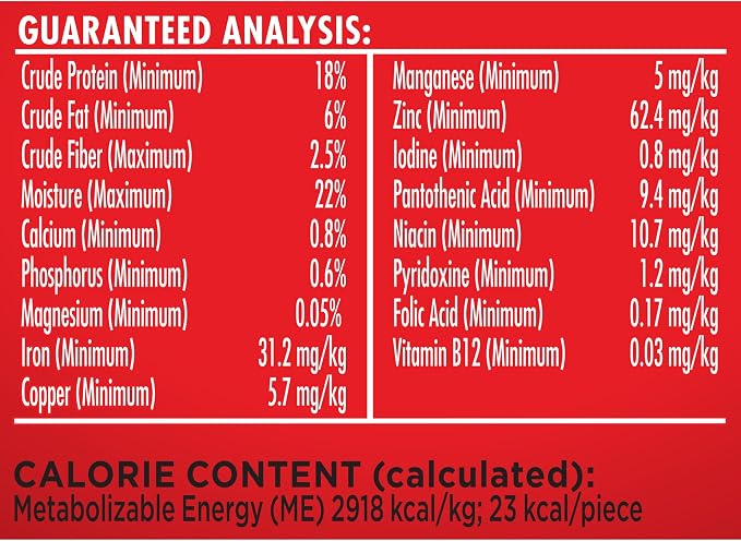 Milk-Bone Soft & Chewy Dog Training Treats Canister,1.56 Pound (Pack of 2)