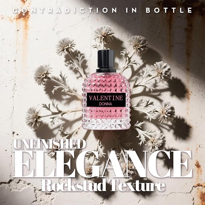 A CENTER Valentine Milano&Valentine Donna Perfume Set for Women - Floral Fragrance Gift Set with Floral Fruity Scent| 3.4 Fl Oz Each Eau De Pafume for Office Wear