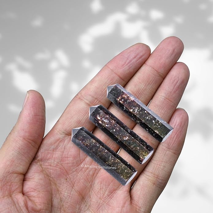 Amazing Gemstone Crystal Points Bulk Healing Crystals & Stones - Premium Single Terminated Healing Wand Point Bulk Crystals for Crafts, Crystal Grid, DIY Work