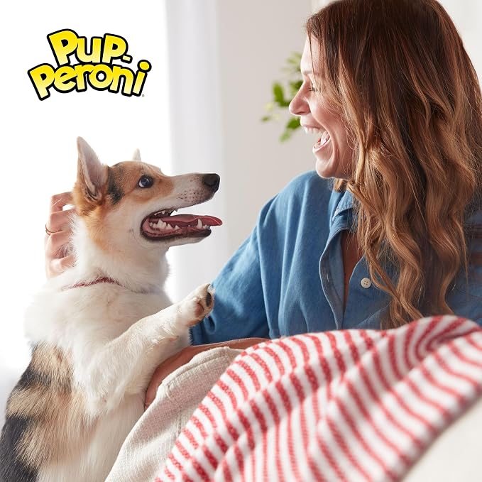Pup-Peroni Triple Steak Flavor Dog Treats, 5.6 Oz. Bag, (Pack of 8)