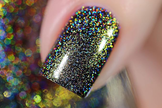 ILNP Riot - Yellow to Green Color Kissed Ultra Holographic Nail Polish