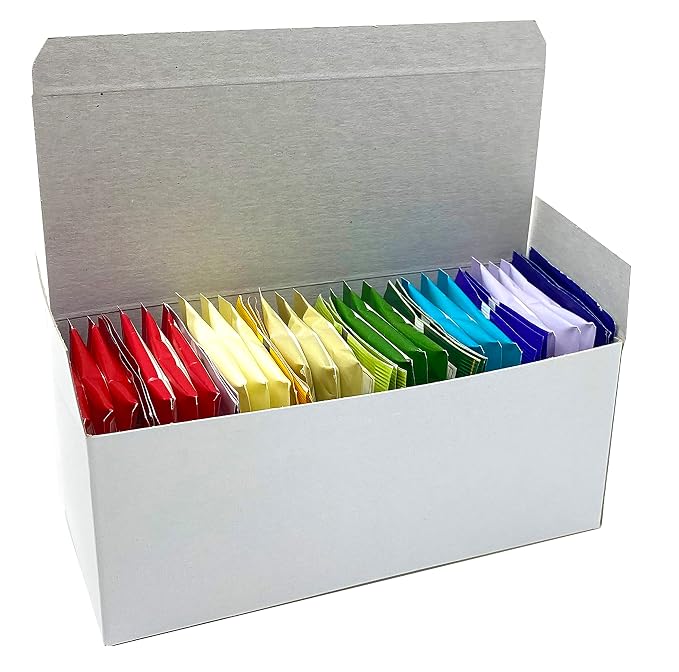 Galil Kosher Tea Sampler – 42 Count Tea Assortment, Tea Bags Individually Wrapped – Non-GMO Tea Bags Bulk Tea Variety Pack