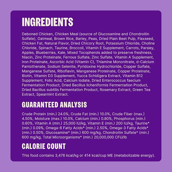 Wellness Complete Health Healthy Weight Adult Dry Dog Food, Wholesome Grain Kibble, Chicken and Peas Recipe, 5 lb Bag