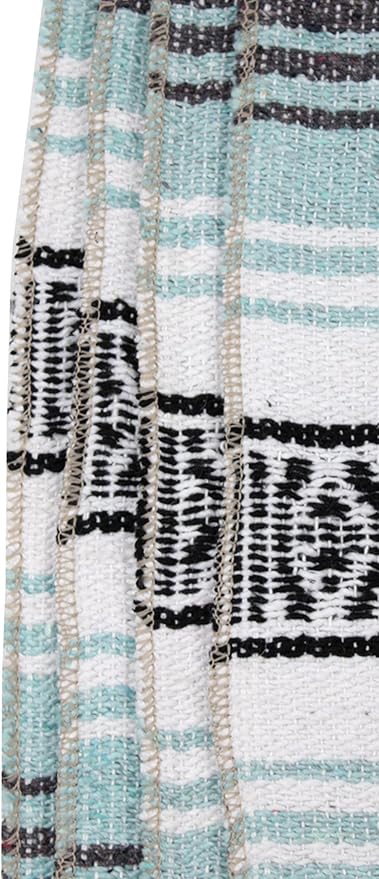 Canyon Creek Authentic Mexican Yoga Falsa Blanket (Sea Green)