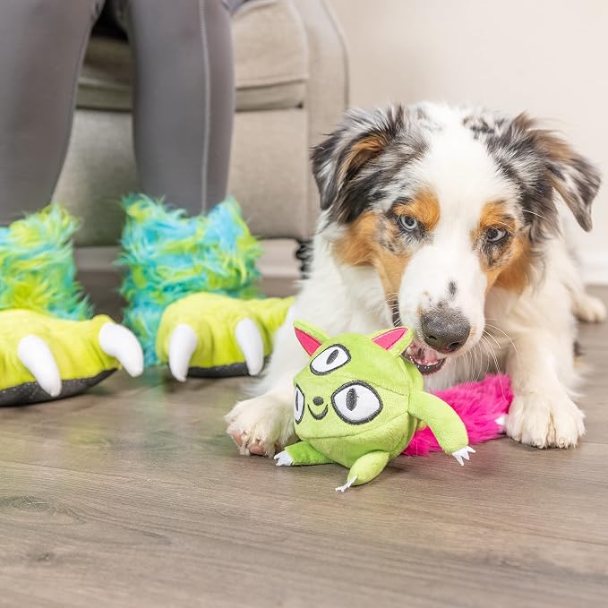 Hyper Pet Doggie Pal Monster Interactive Plush Dog Toy, Wiggles and Barks | Vibrating durable design busts boredom with mental stimulation for every size, keeps curious pups engaged and entertained
