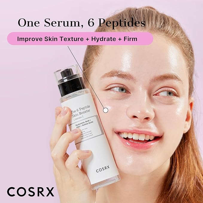 COSRX 6X Peptide Collagen Booster Toner Serum + 2% Alpha Arbutin Discoloration Care Serum