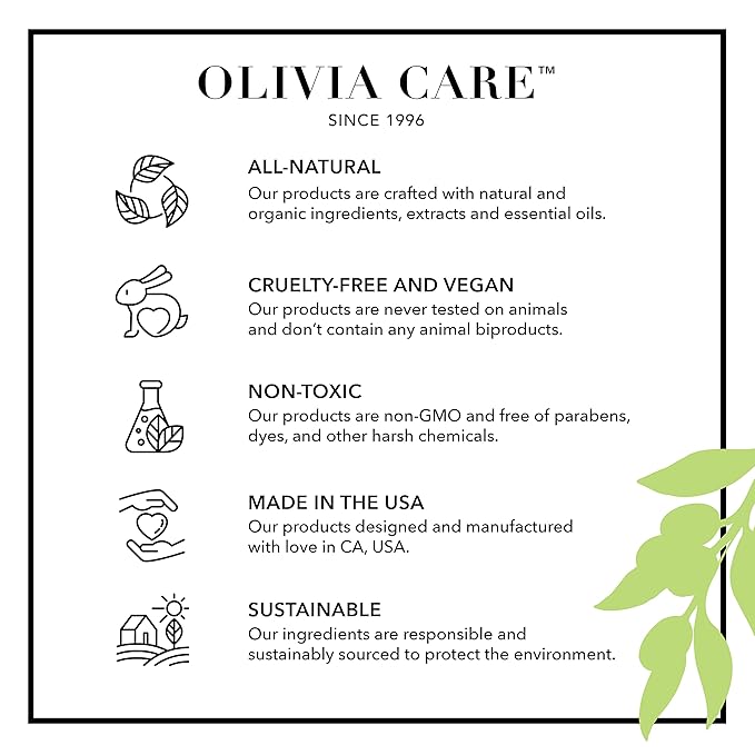 Olivia Care Exfoliating Bar Soap, Coffee Beans, 100% Natural, Organic Ingredients, Clean Energize Mind Body, Full of Vitamin & Antioxidants (Almond Latte)