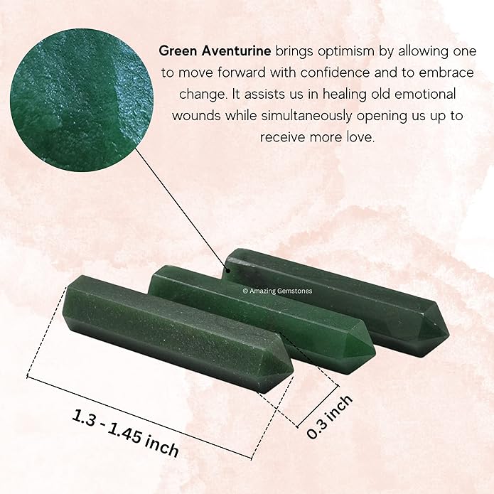 Amazing Gemstone Crystal Points Bulk Healing Crystals & Stones - Premium Single Terminated Healing Wand Point Bulk Crystals for Crafts, Crystal Grid, DIY Work