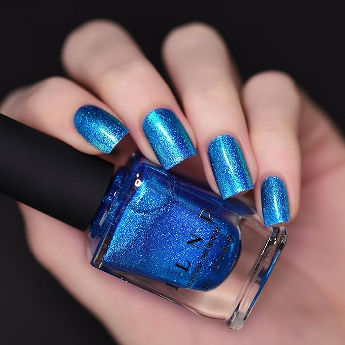 ILNP Blueprint - Electric Blue Ultra Metallic Bright Nail Polish