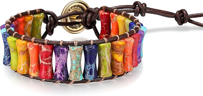 Inspirational Gifts Healing Bracelets for Women，Get Well Soon Encouragement Gifts for Women Friends Sister Mom，Handmade Natural Stone Healing boho Friendship Jewelry for women