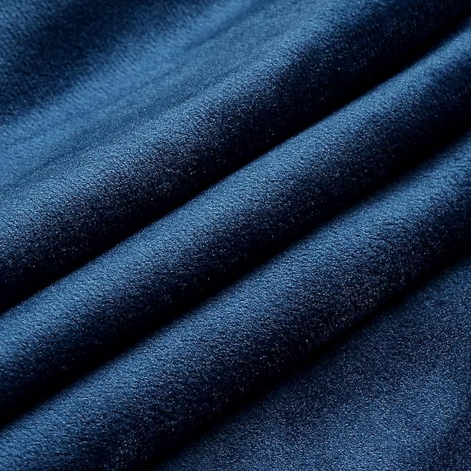 NiNi ALL Blue Velvet Throw Pillow Covers 20x30 Pack of 2 Decorative Couch | Soft Solid Boho Cushion Squar Pillow Cases for Chair Sofa Bedroom Farmhouse Living room Modern Luxury Home Decor Christmas