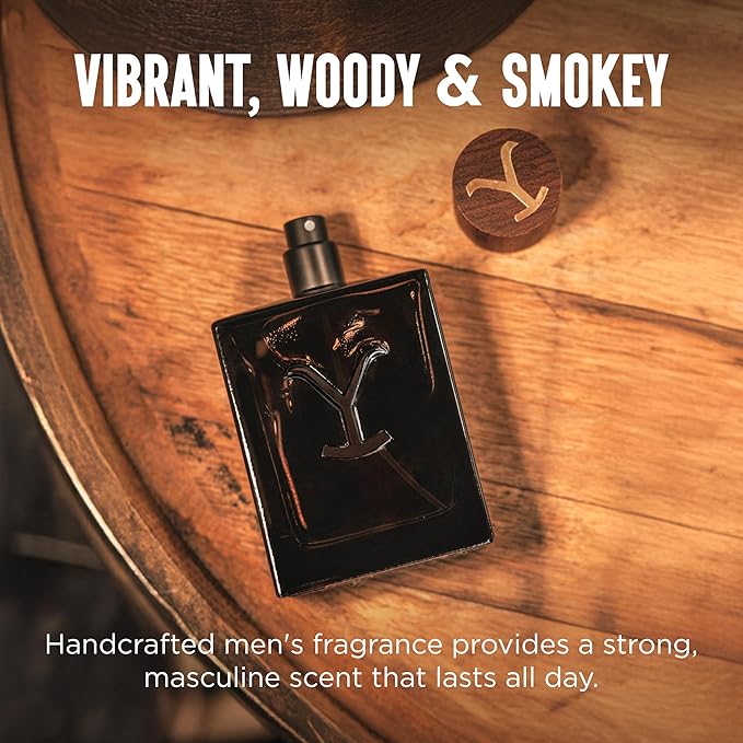 Tru Fragrance Beauty Yellowstone Ride Reserve Men's Cologne, 3.4 fl oz (100 ml) - Rich, Refined, Addictive