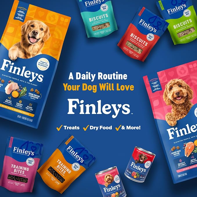 Finley's Training Treats Turkey Soft Low Calorie Dog Treats, 16oz, 1 Pack | Limited Ingredient for Puppies and Adult