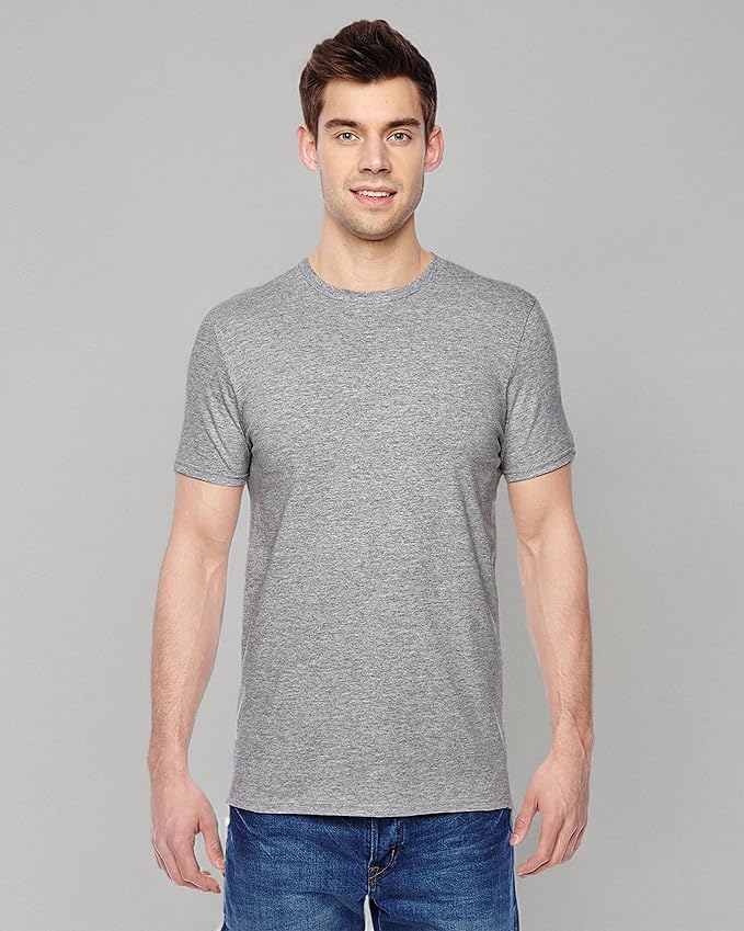 Fruit of the Loom Men's Eversoft Cotton Odor Control & Breathable Moisture Wicking T-Shirts