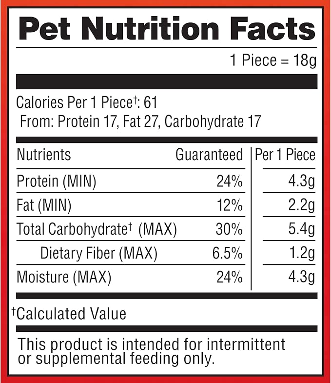 Pup-Peroni Prime Rib Flavor Dog Treats, 38 Oz. Bag (Pack of 4)