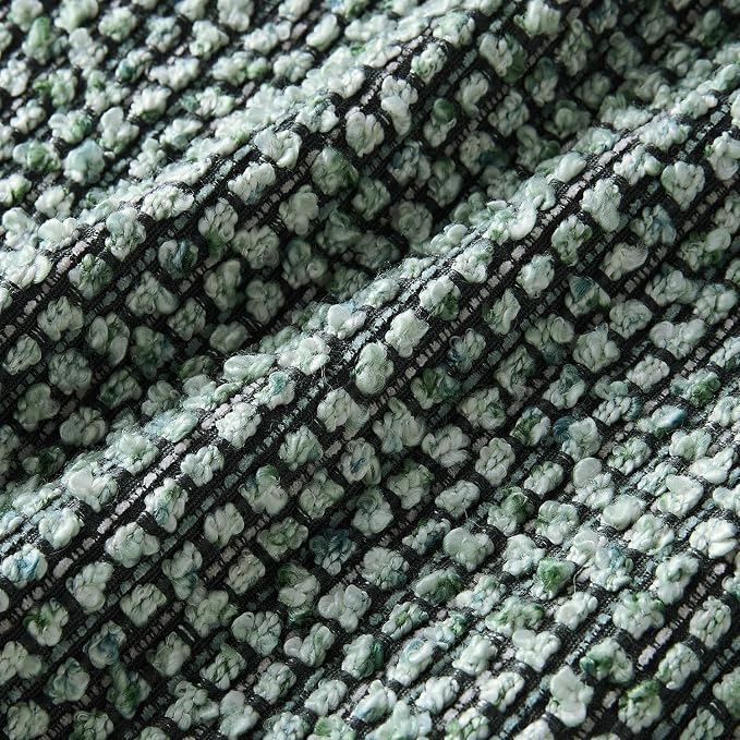Allorry Throw Pillow Covers 18x18 Soft Wool Cushion Decorative Green012D18 | Cozy Soft Touch,Neutral Textured Boho Cushion Covers Set of 2,for Modern Farmhouse Sofa Bedroom Living Room Decor