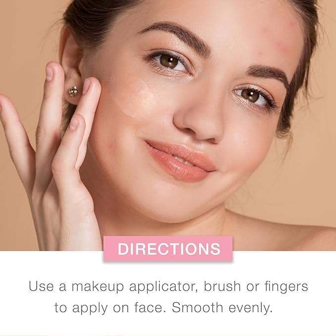 Neutrogena SkinClearing Oil-Free Acne and Blemish Fighting Liquid Foundation with.5% Salicylic Acid Acne Medicine, Shine Controlling Makeup for Acne Prone Skin, 10 Classic Ivory, 1 fl. oz