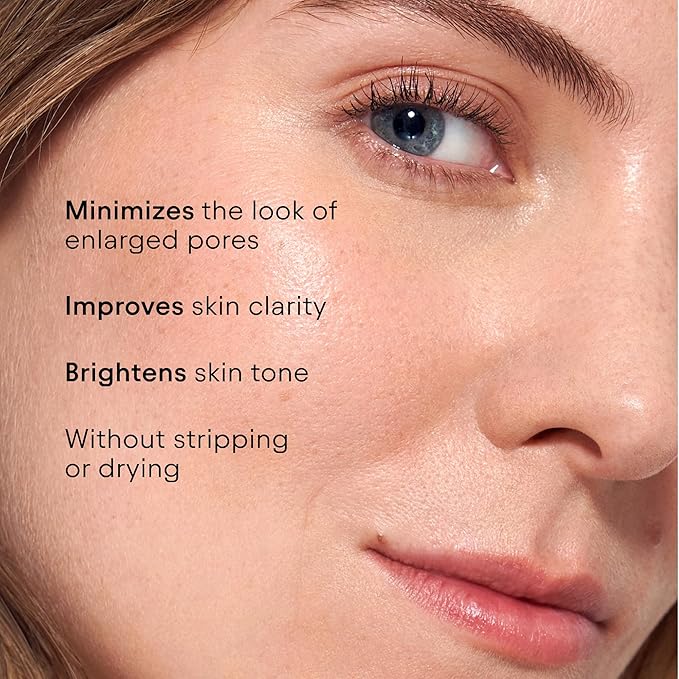 Alpyn Pore Perfecting Liquid Toner with 2% BHA & Borage | Liquid Exfoliator to Minimize Pores, Calm & Restore Skin's Natural pH | 4 oz / 120 ml