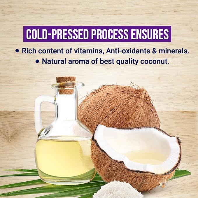 Parachute Advansed SkinPure 100% Organic Extra Virgin Coconut Oil |Face & Body Oil Moisturizer| For Youthful, Radiant Skin| Blemish Free, Glowing Skin |Cold Pressed | 6.7 fl.oz | Glass Jar